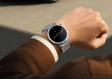 OPPO Watch X3 titanium smartwatch with bright AMOLED display and Wear OS features
