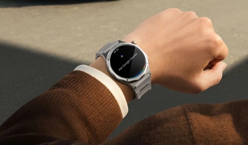 OPPO Watch X3 titanium smartwatch with bright AMOLED display and Wear OS features