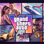 GTA 6 Vice City scene with Jason and Lucia and the official GTA 6 album release date