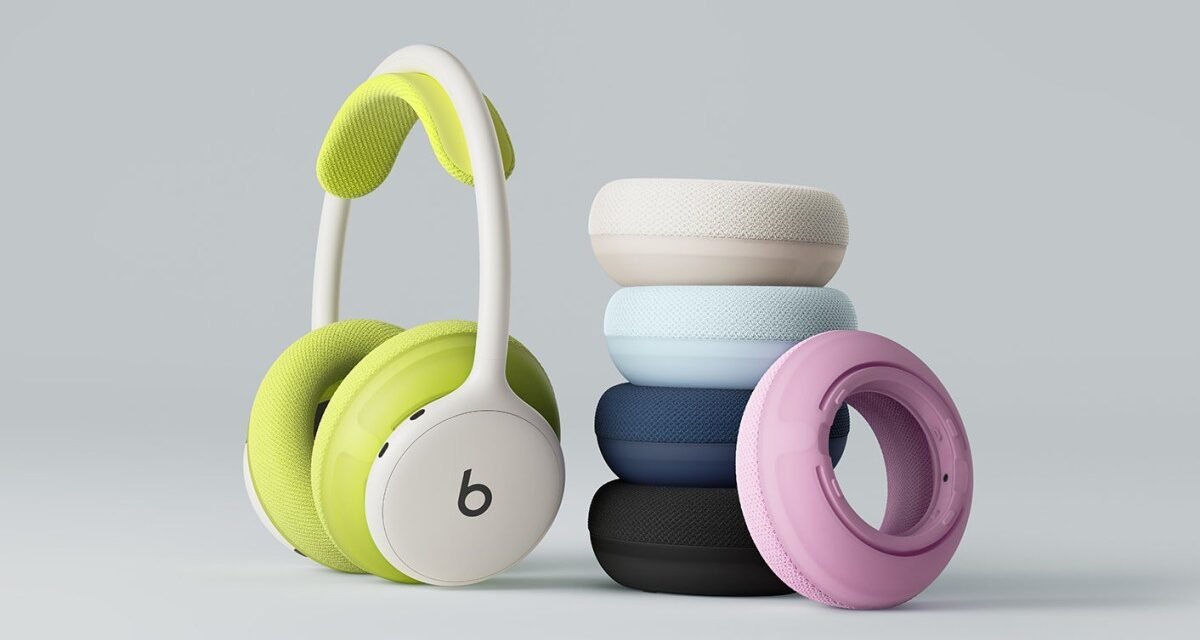 Beats 360 over-ear headphones with interchangeable cushions and IPX4 sweat and water resistance