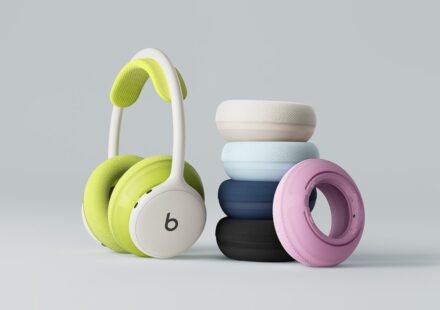 Beats 360 over-ear headphones with interchangeable cushions and IPX4 sweat and water resistance