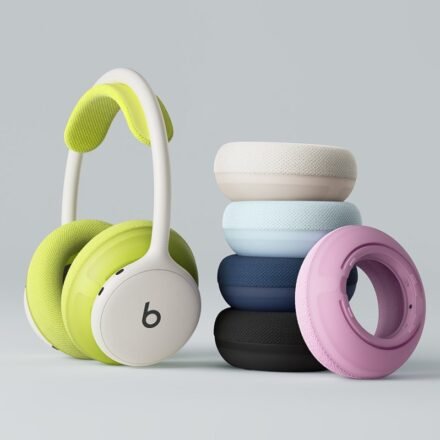 Beats 360 over-ear headphones with interchangeable cushions and IPX4 sweat and water resistance