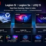 Lenovo Legion 5i, Legion 5a and LOQ 15 Launch in India With RTX 50 Series GPUs