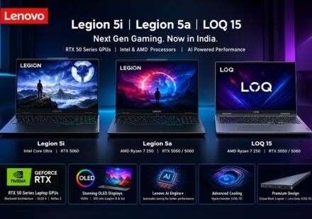 Lenovo Legion 5i, Legion 5a and LOQ 15 Launch in India With RTX 50 Series GPUs